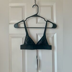 Leopard Mesh Bralette (NEVER WORN - WITH TAGS)